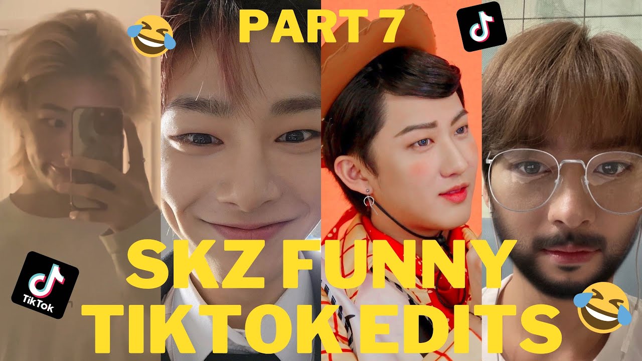 SKZ FUNNY TIKTOK EDITS TO BRIGHTEN YOUR DAY (99,999% CURSED) PART 7