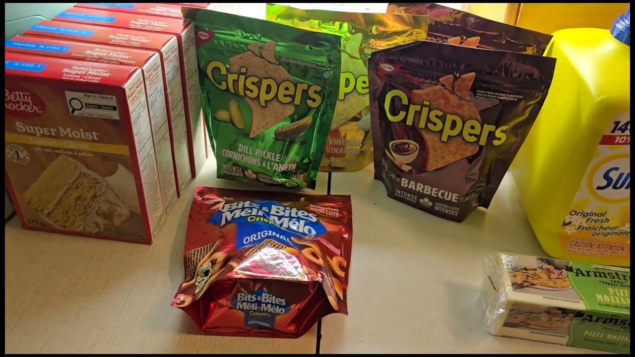 Bi-weekly Grocery Haul, with Prices 