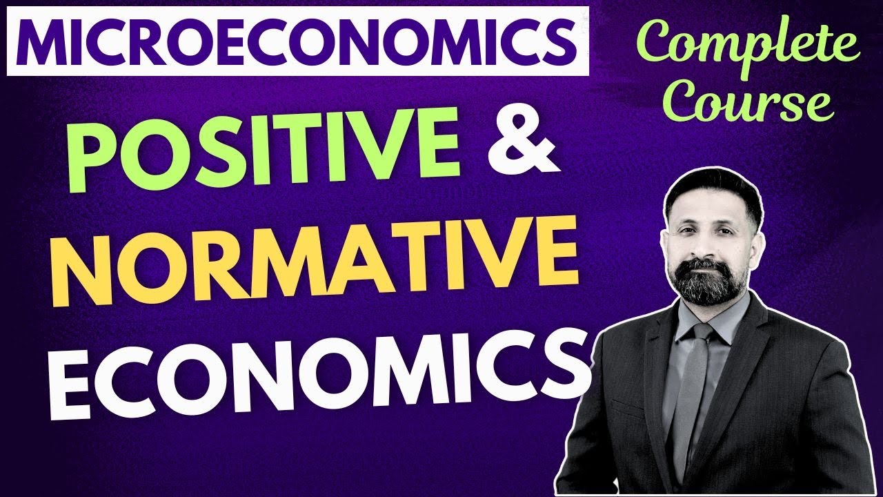 Positive and Normative #economics  in URDU / HINDI Language