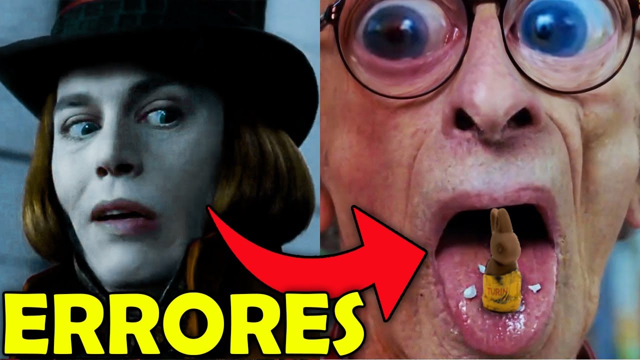 65 Errores Absurdos en Charlie y La Fábrica de Chocolate