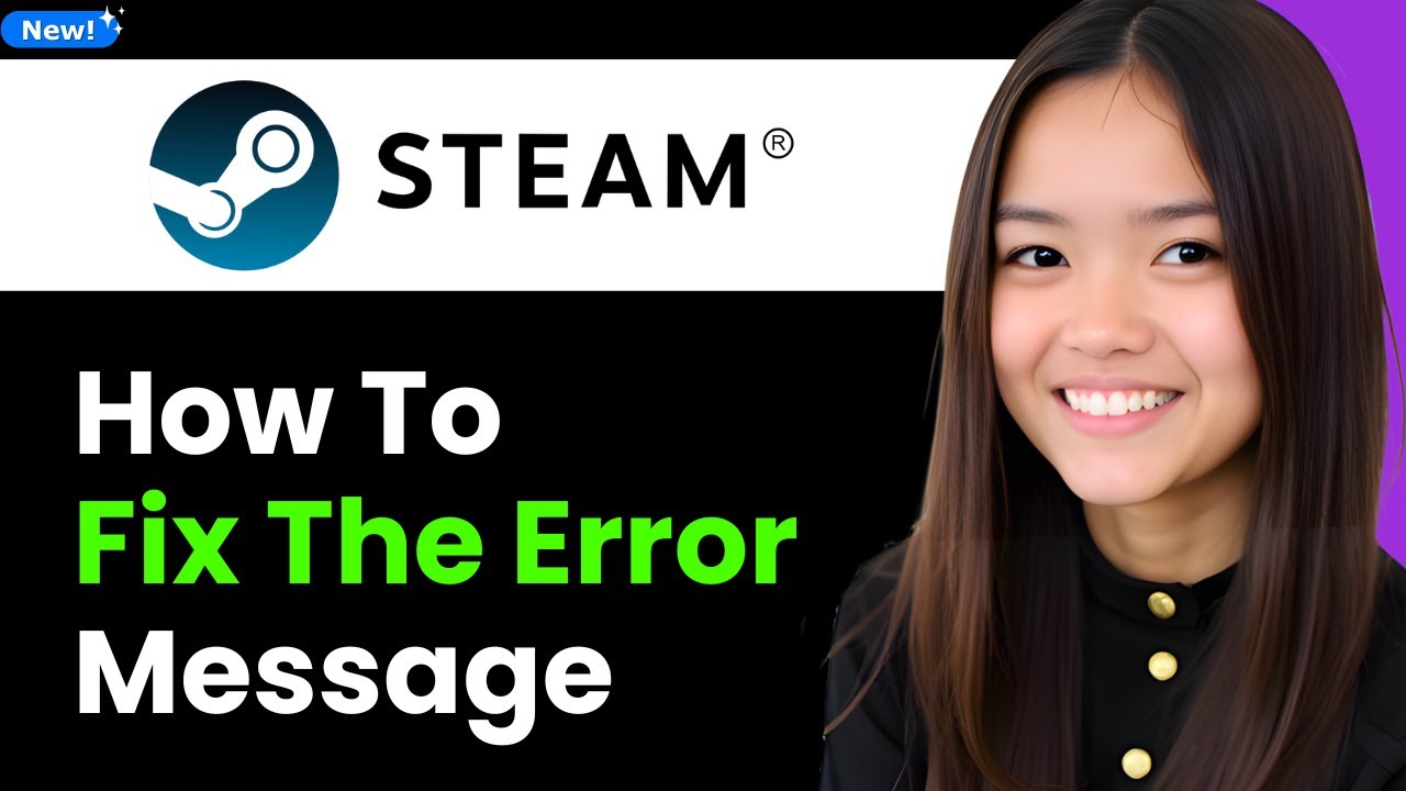 How To Fix the Error Message on Steam Purchase 2026 (Step By Step)