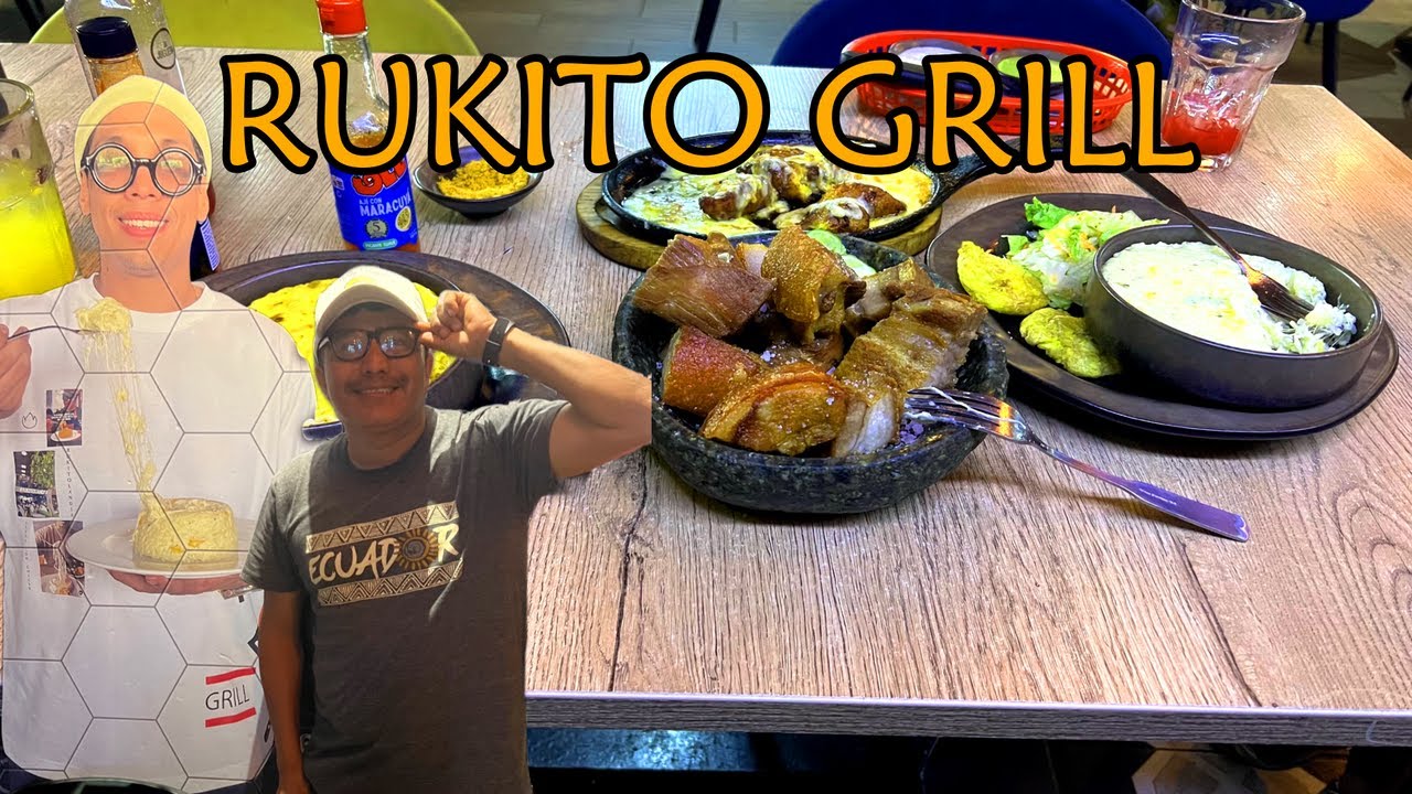 ¡CONOCÍ el fenomeno de RUKITO! comimos pancetas de cerdo y el arroz moro chicloso ¿sera CARO?