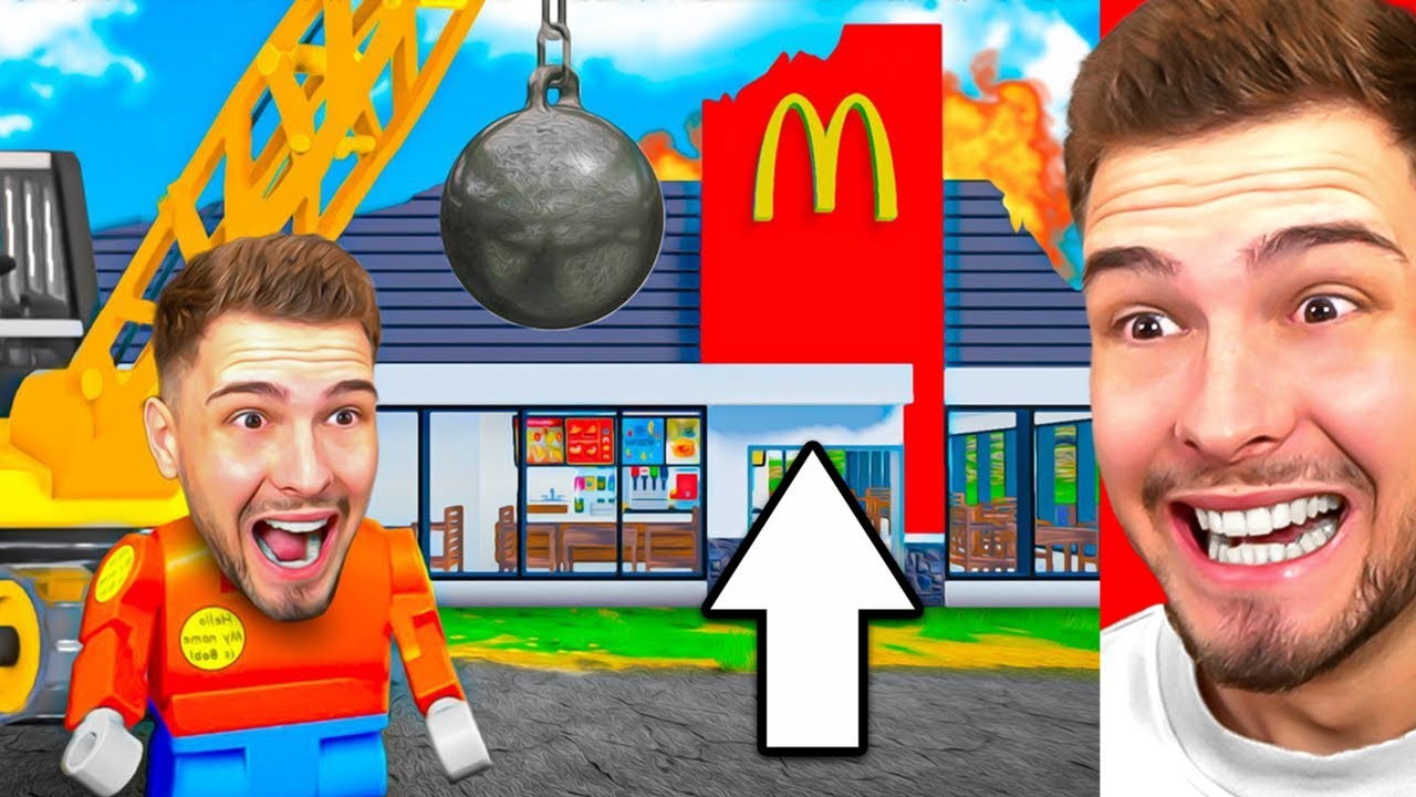 FAST FOOD RESTAURANTS KOMPLETT ZERSTÖREN! (Brick Rigs)