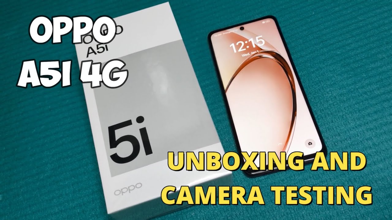 Oppo A5i Unboxing and Camera Testing