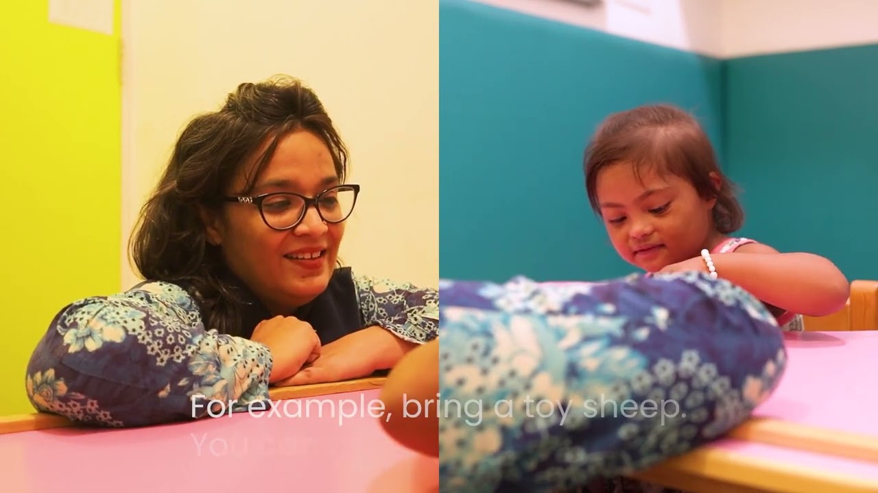 Speech Therapy for Kids with DS | Episode 1 | Teaching Imitation Skills through Play