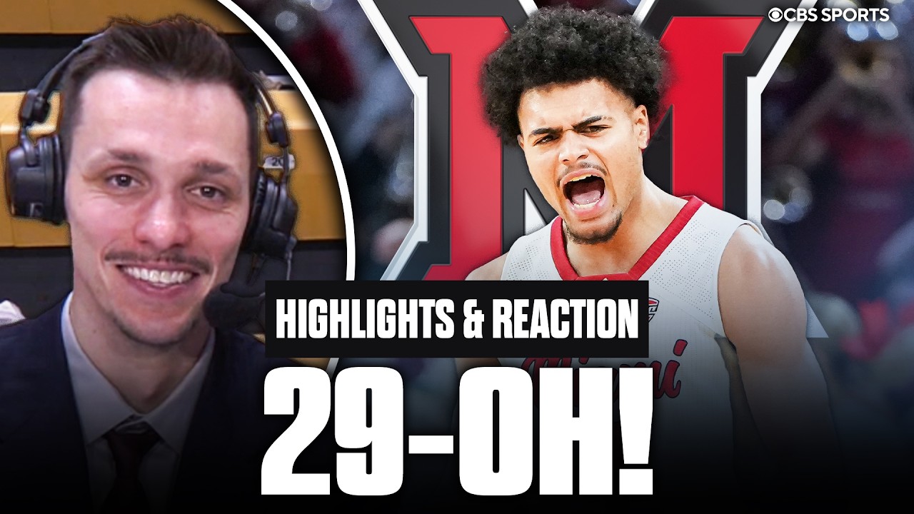 CLOSE CALL 🚨 | No. 21 Miami (OH) shocks Western Michigan with buzzer-beater to remain UNDEFEATED