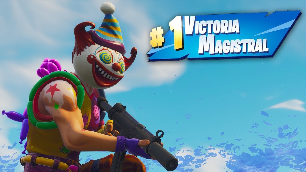 Una victoria extraña en Fortnite..