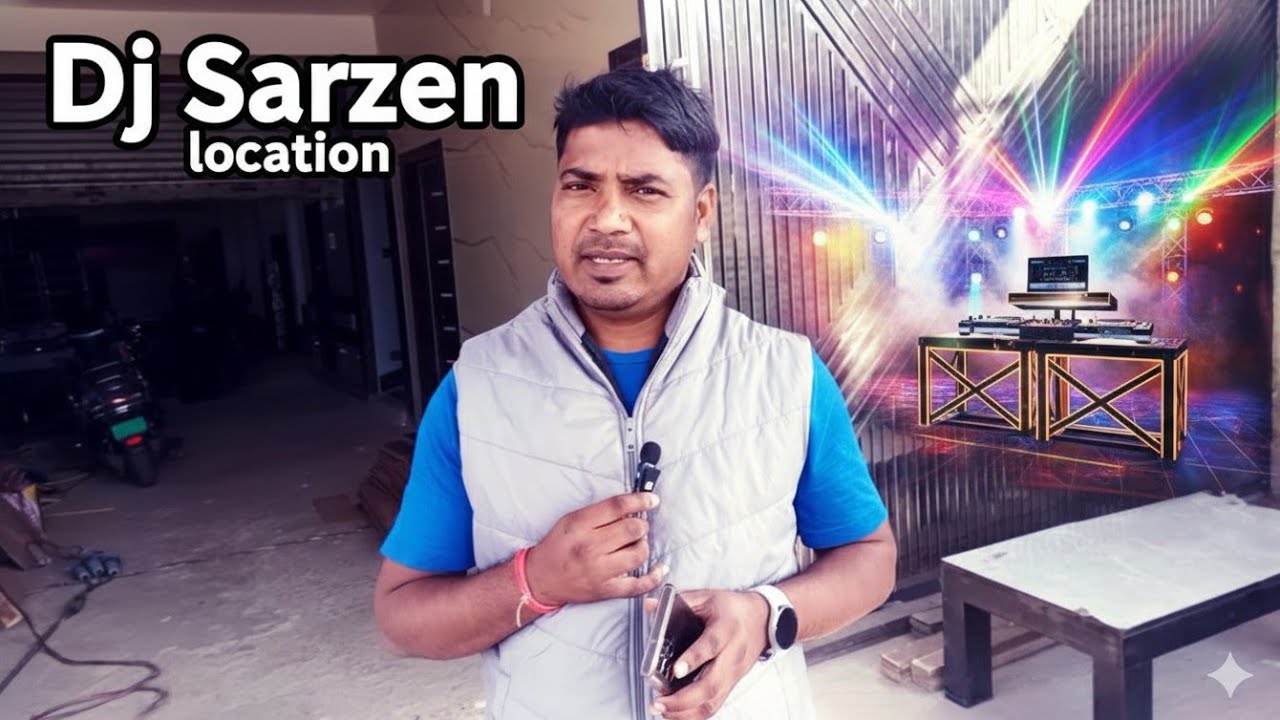 DJ Sarzen Factory Location!ডিজে সার্জেন  সাথে দেখা করলাম!😱