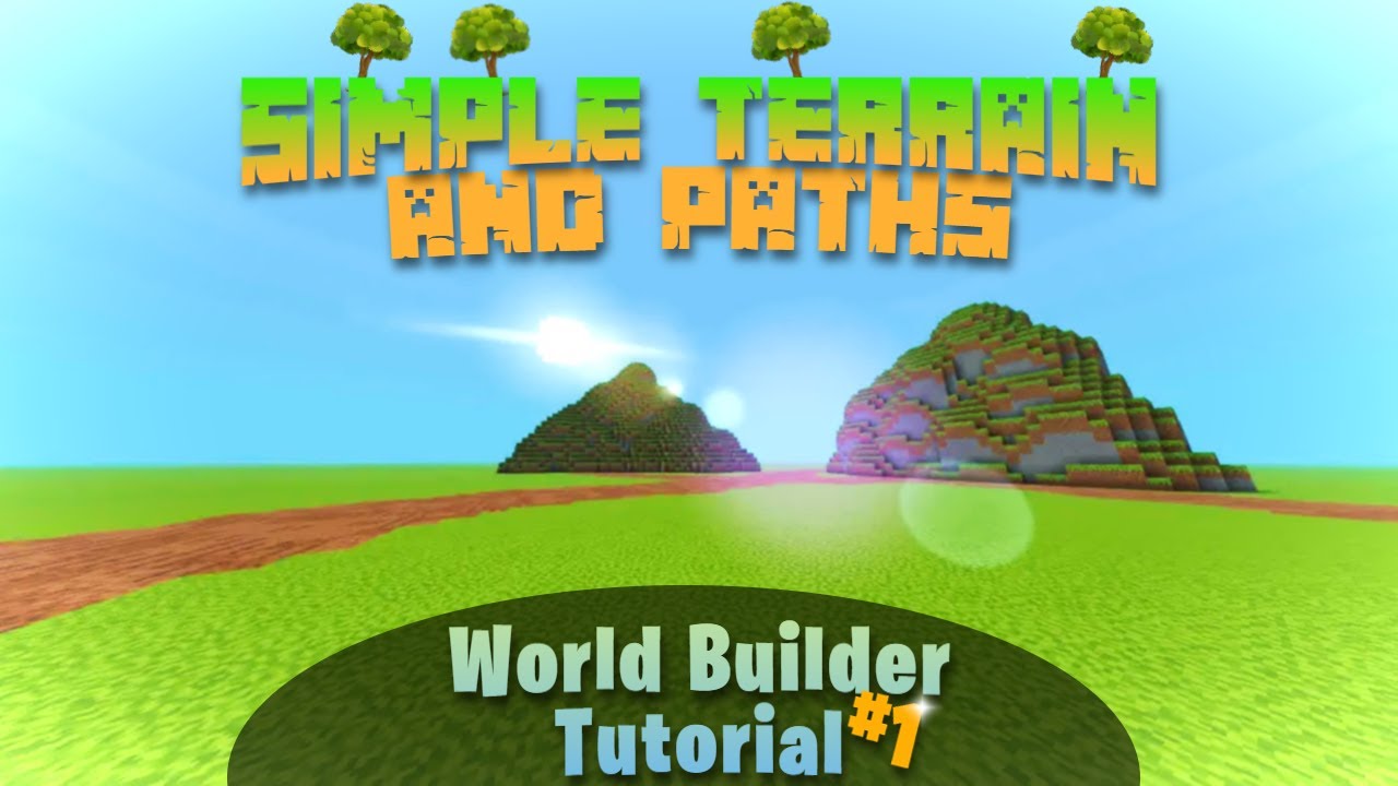 Simple Mountain Terrain Tutorial | World Builder Tutorial