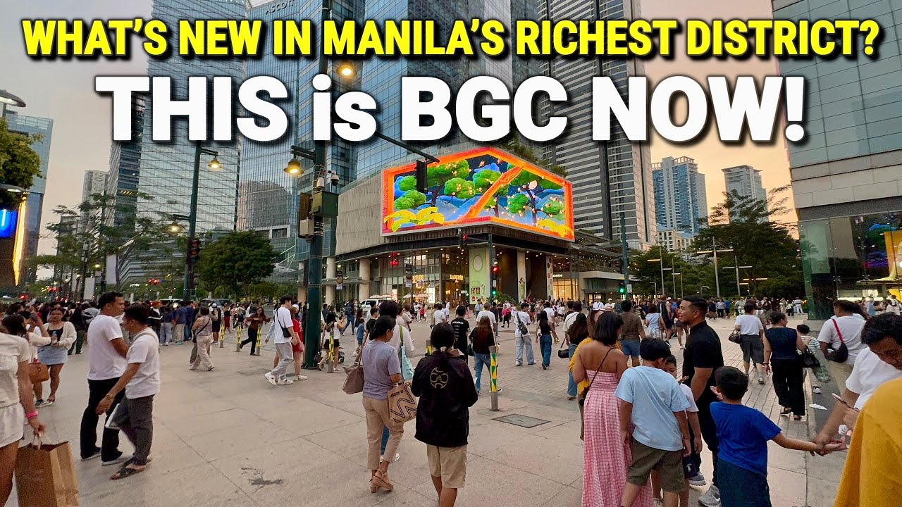 THIS is BGC, PHILIPPINES NOW! 🇵🇭 Walking The Most Expensive City District in Manila 2026