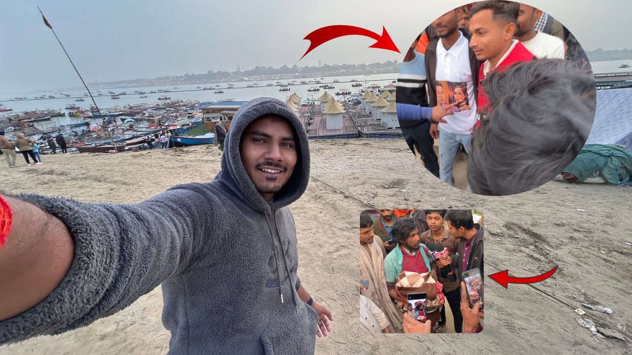Kumbh Mela Mein Ye Kya Dekh Liya? 😱 Bhikhari Kambal Baant Raha Hai! + Akash Datuun Boy