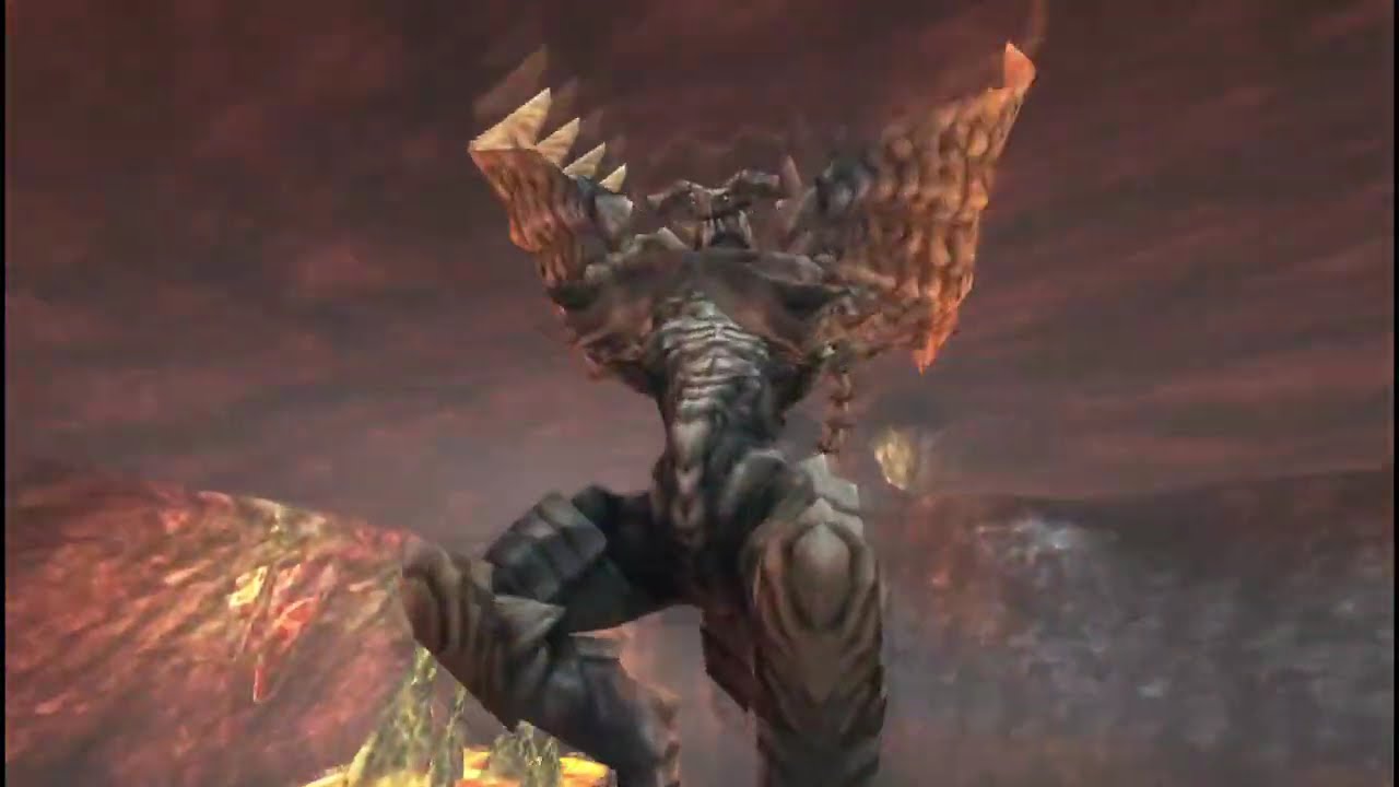 Lord of Arcana (PSP) - vs Bahamut (2h sword)