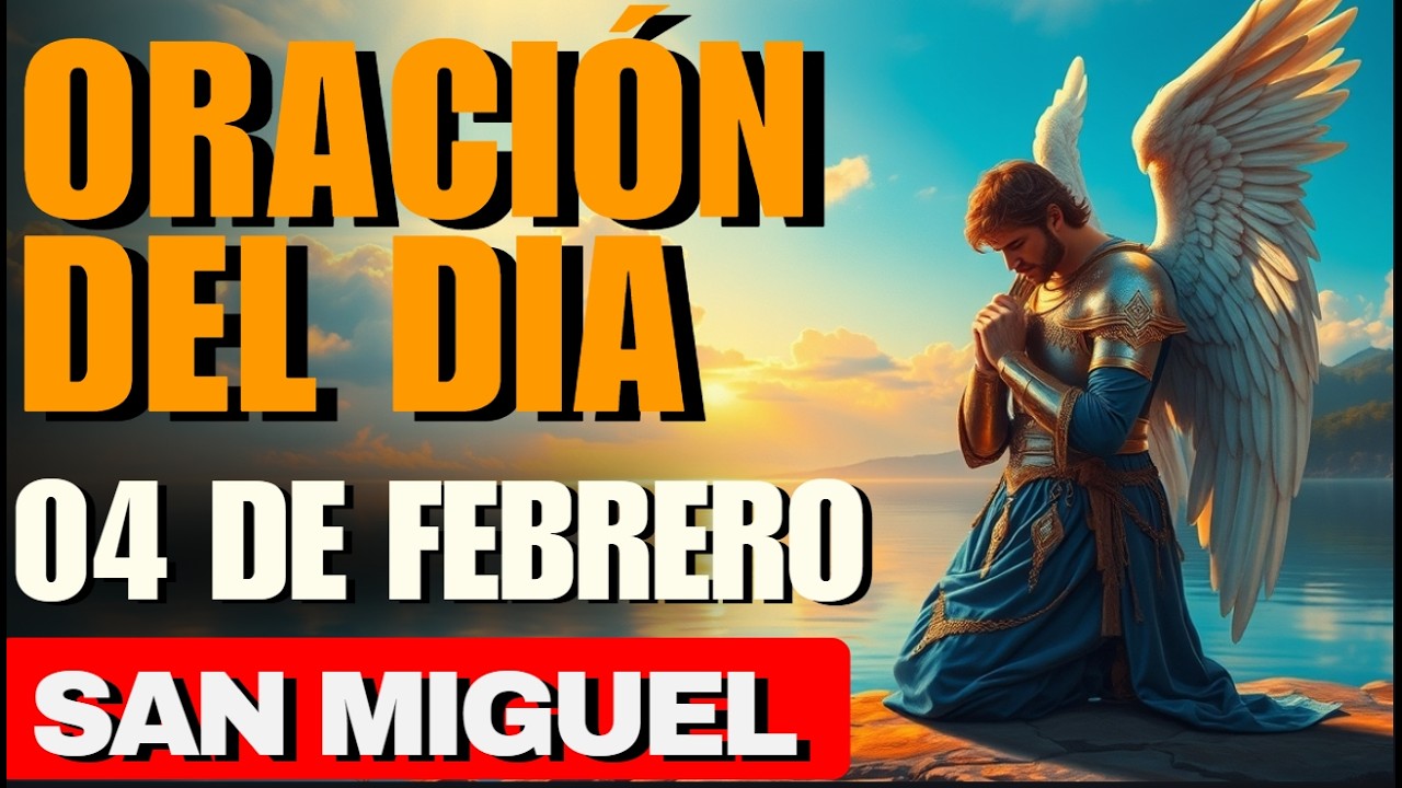 Invoca a San Miguel Arcángel para consagrar este inicio de mes a Dios