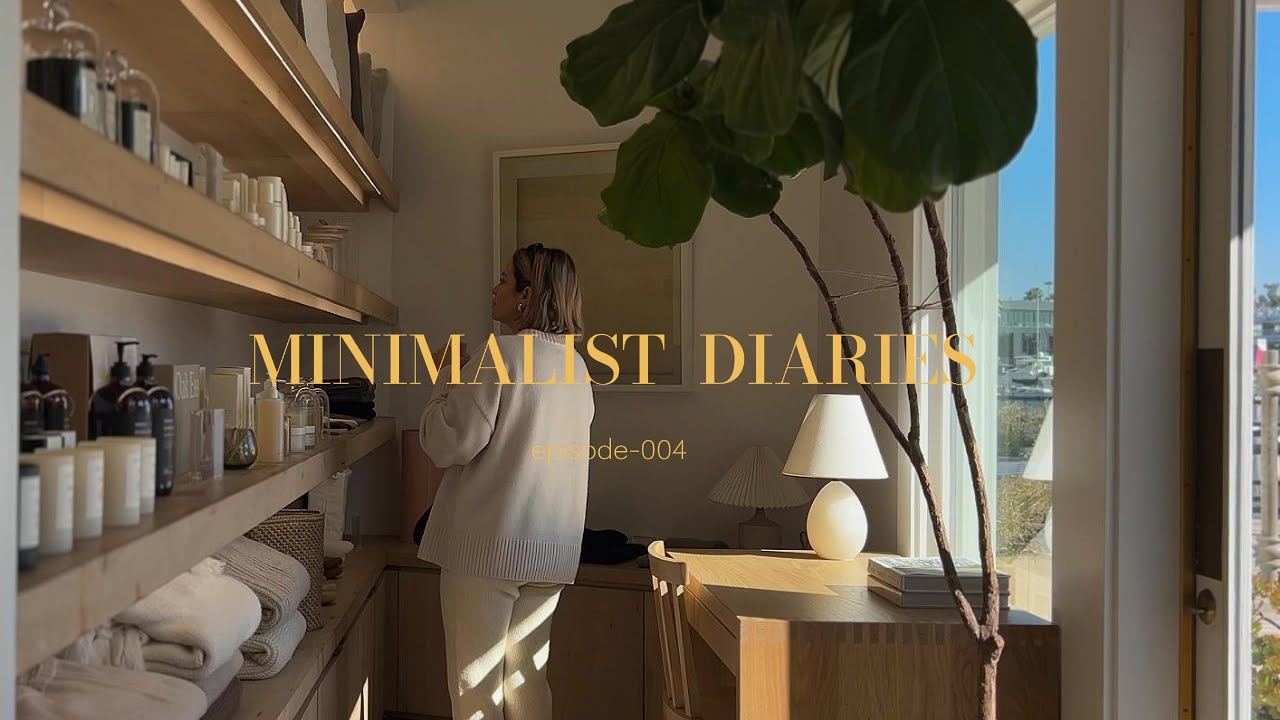 Minimalist Diaries | EP 004 | Winter Vlog | A Cozy Warm Day in California | Coffee And Fresh Flowers