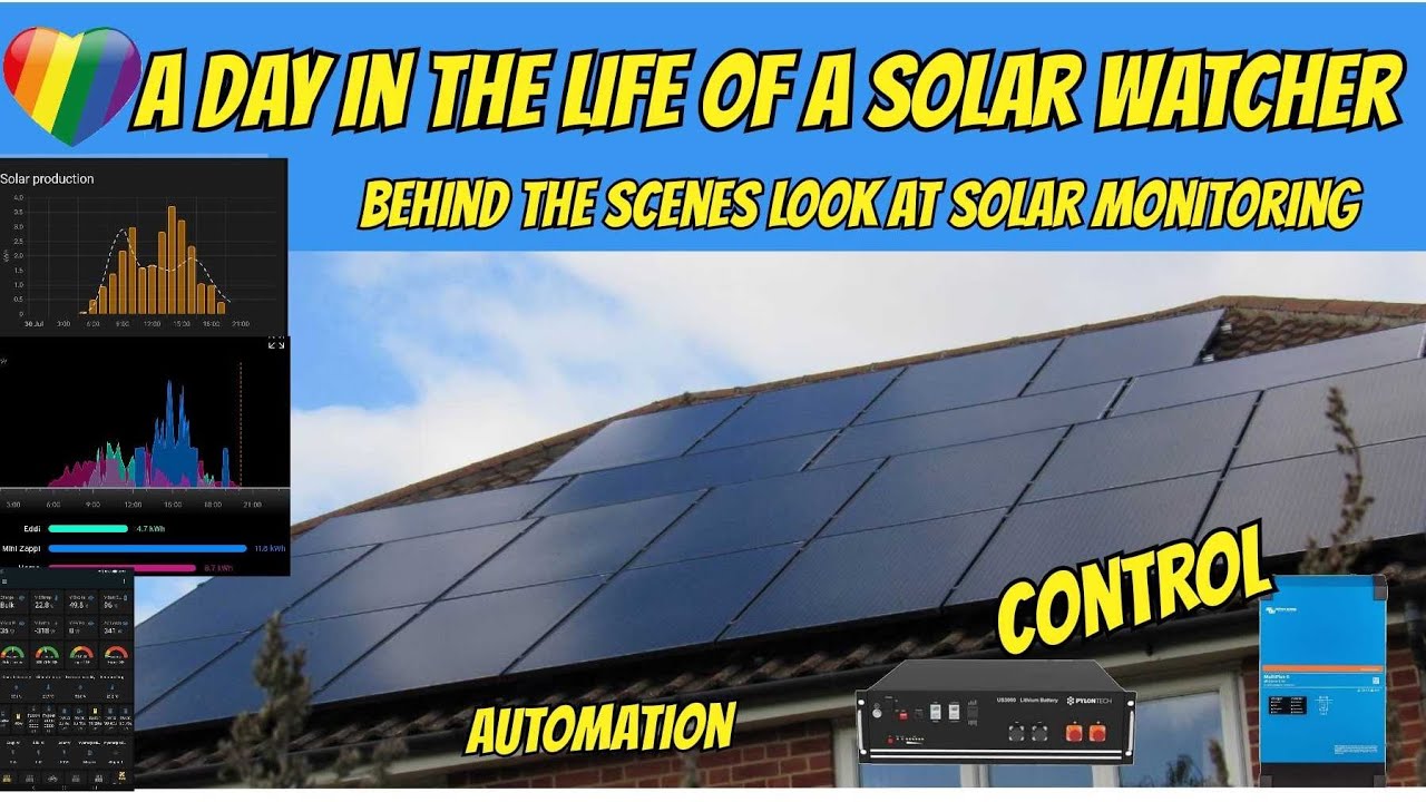 A day in the life of a Solar PV owner / Solar watcher