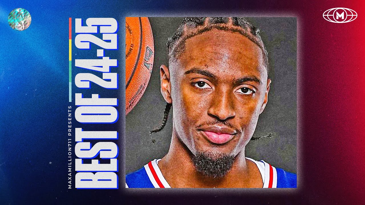 Tyrese Maxey BEST HIGHLIGHTS 24-25 Season