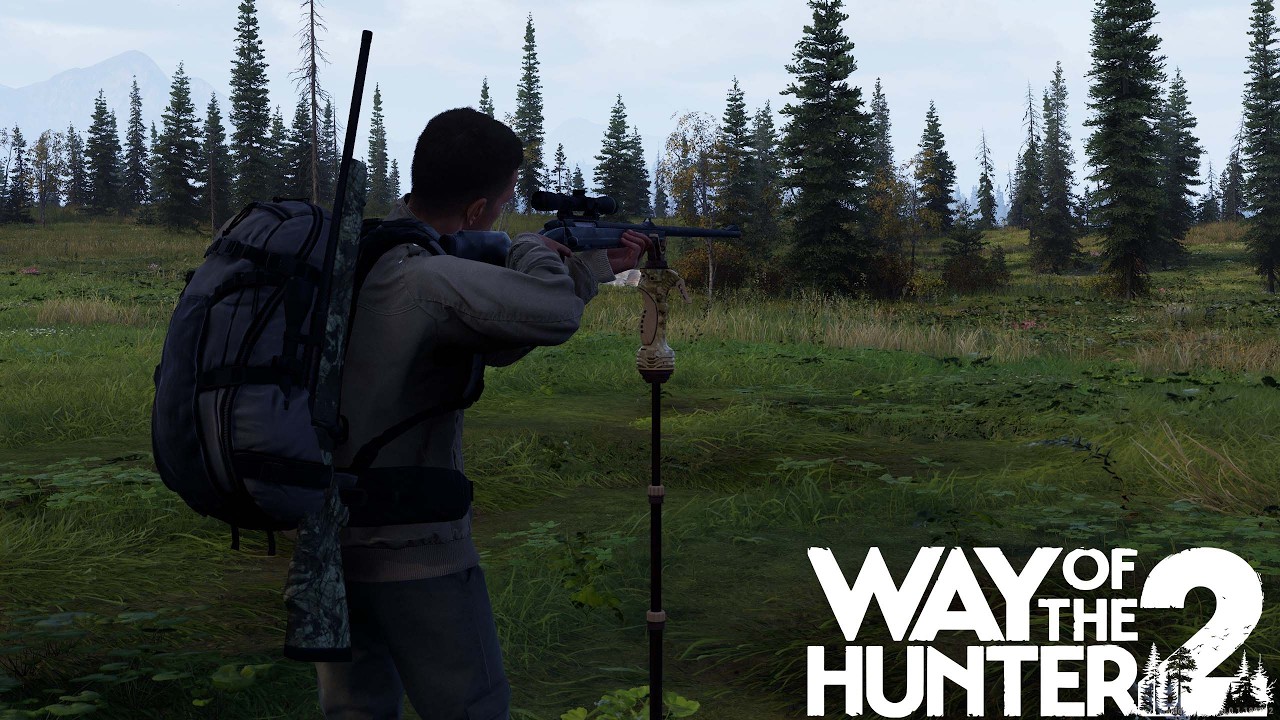 Впервые использую джойстик для стрельбы в раннем доступе Way of the Hunter 2.