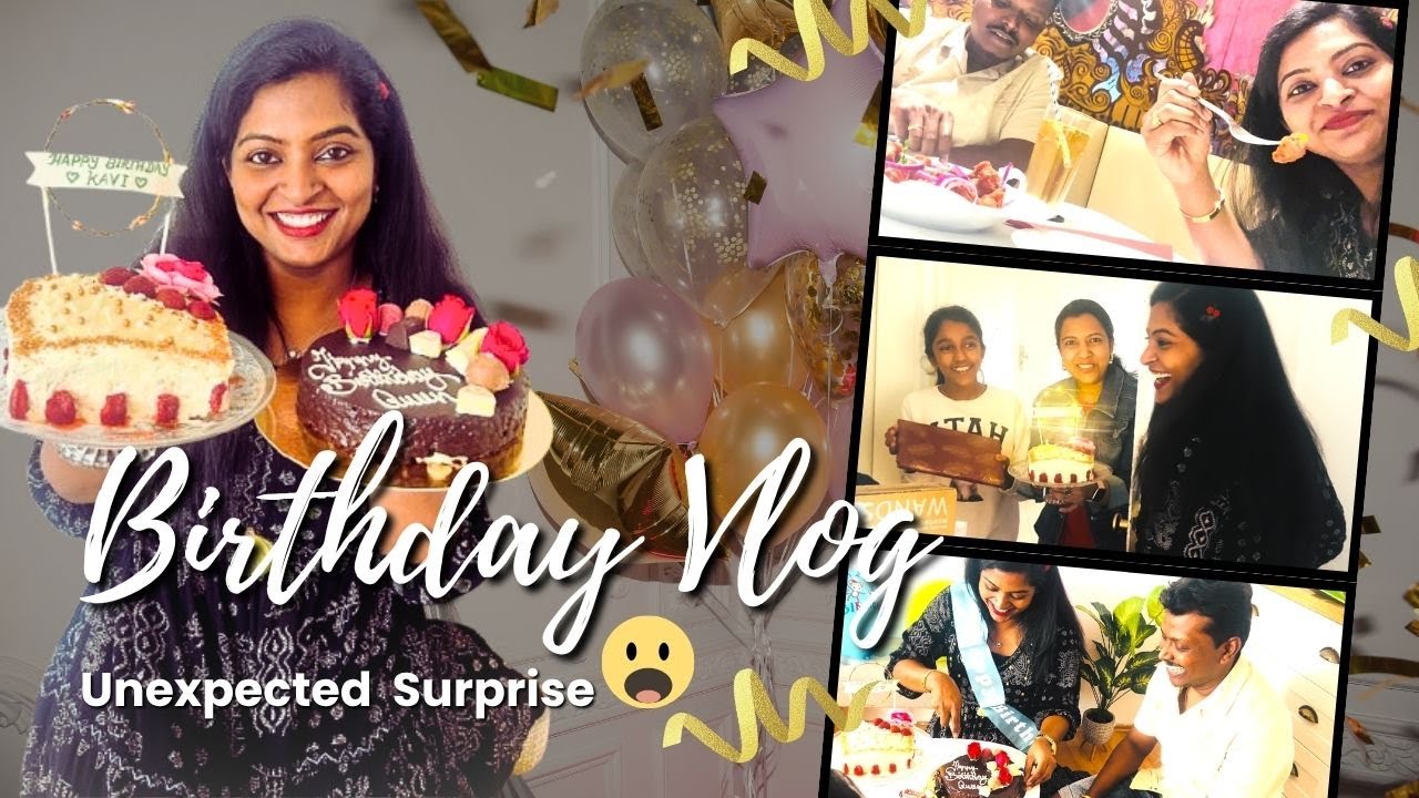 Unexpected Surprise😍My Birthday VLOG❤️B'day Gifts🎁நீங்களும் இப்படி தான் இருப்பிங்களா ?🥹Germany Tamil