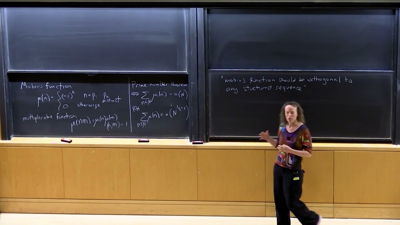 Tamar Ziegler - Sign Patterns of the Mobius Function