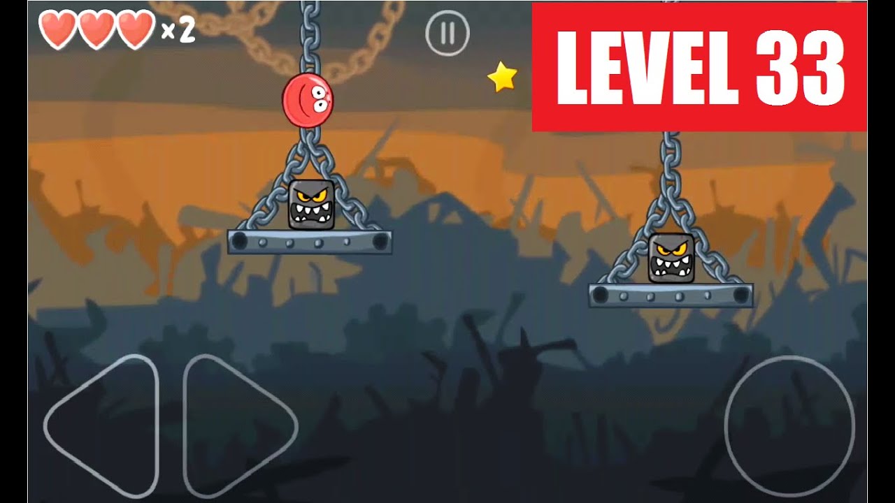 Red Ball 4 level 33 Walkthrough / Playthrough video.