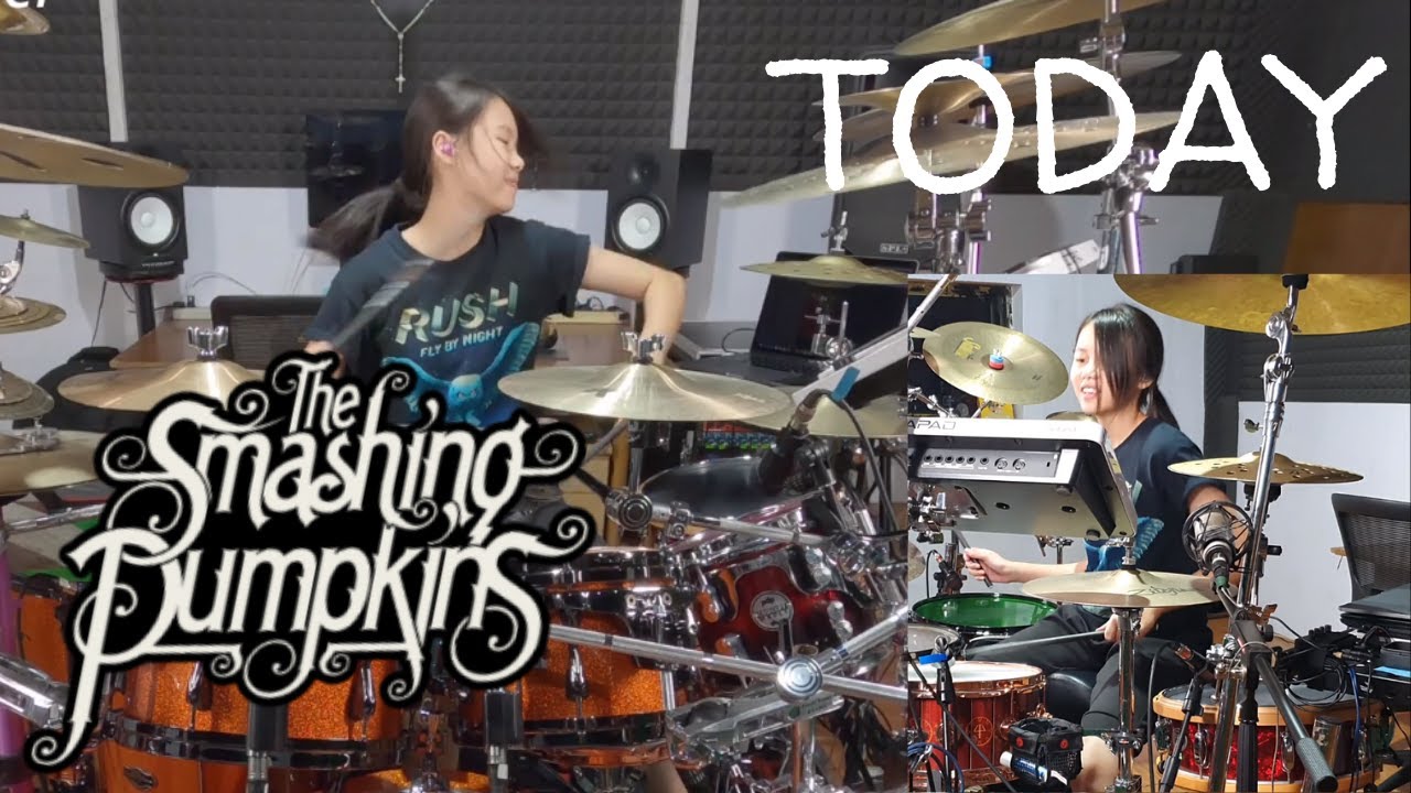 The Smashing Pumpkins ~ Today drum cover by Kalonica Nicx