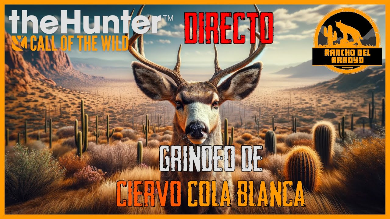 GRINDEO DE COLA BLANCA EN RANCHO DEL ARROYO | 🦌theHunter: CotW