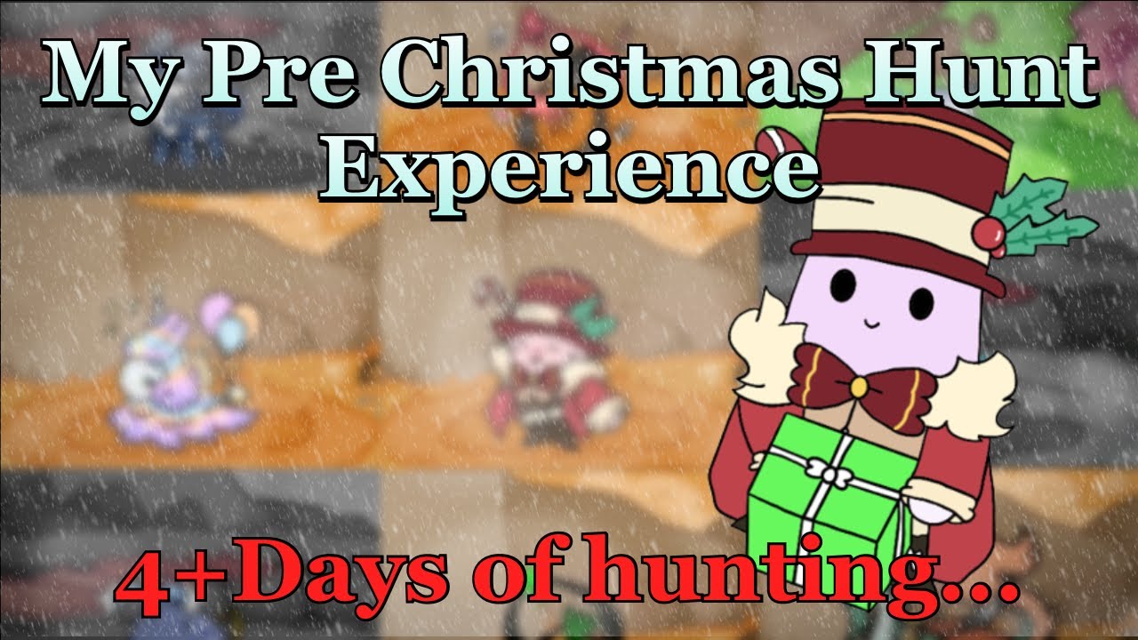 My Pre Christmas Hunting Experience… | Doodle World