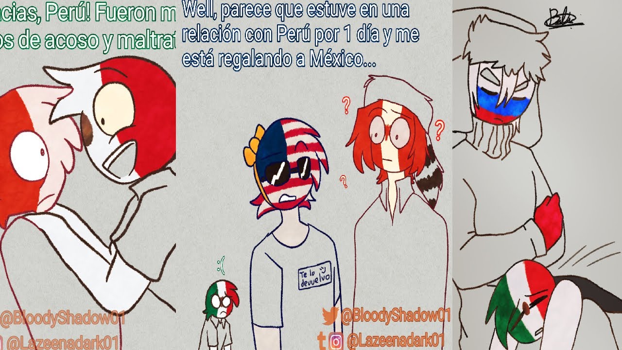 Peru X Usa?  | Mini Comic Countryhumans