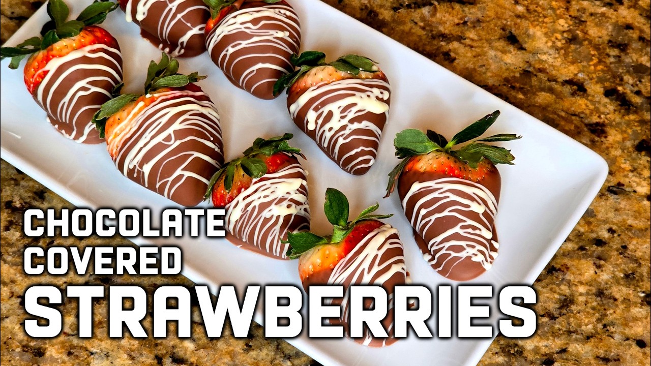 How to Make Chocolate-Covered Strawberries | A Sexy and Romantic Sweet Treat for Valentine's Day!