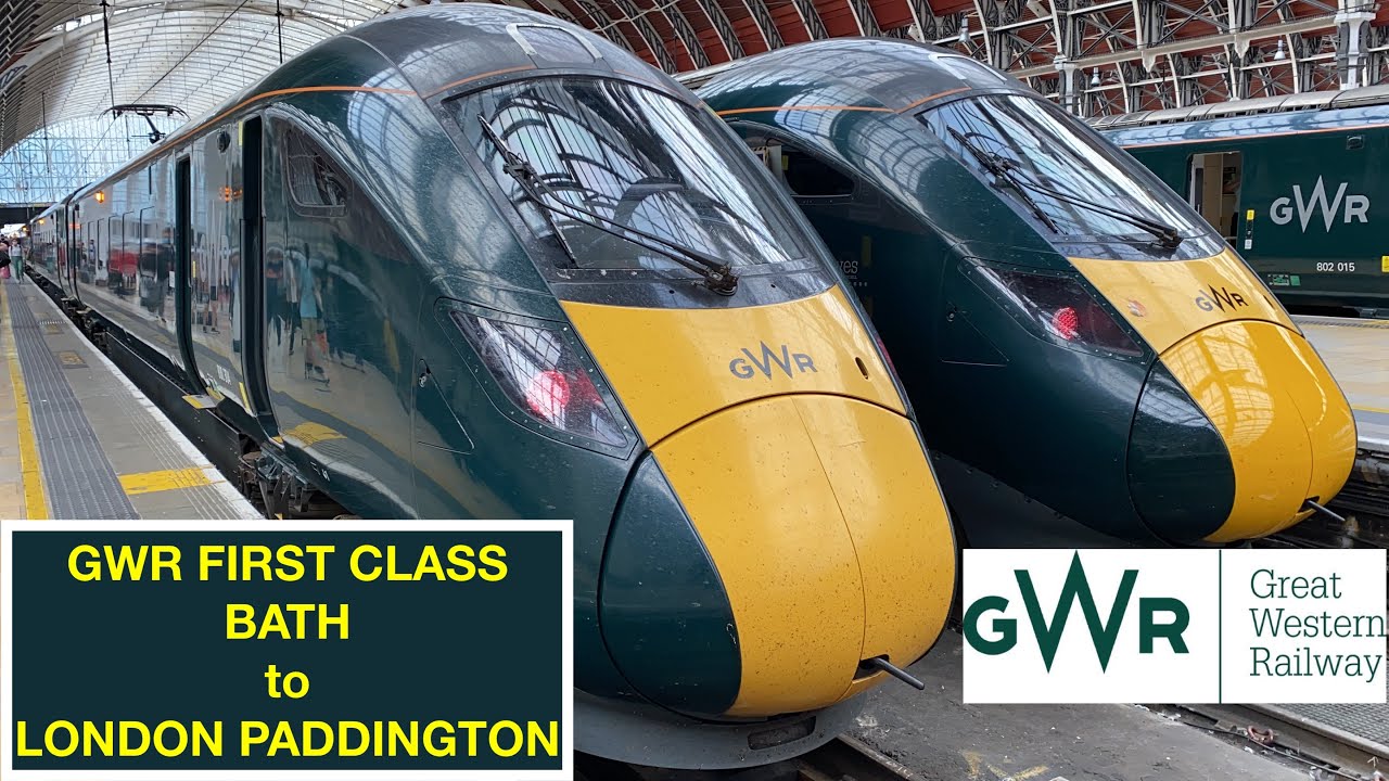 GWR First Class | Bath to London Paddington | Class 802 IET