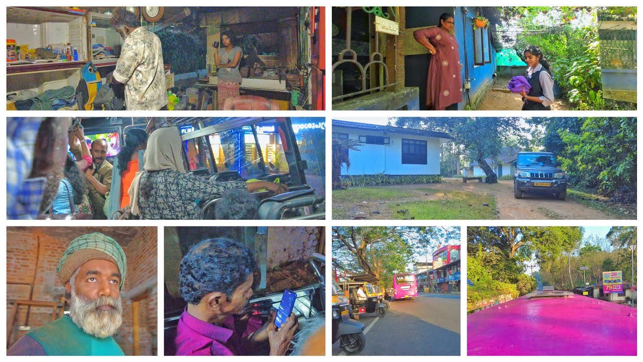 2399 🏡 വീട്ടിലെയും ബസ്സിലെയും വിശേഷങ്ങൾ 🚌 ഞങ്ങളുടെ നാട്ടിലെ വലിയ റോഡ് ബ്ലോക്ക് ഇവിടെ 🤔 സിനിമയും 