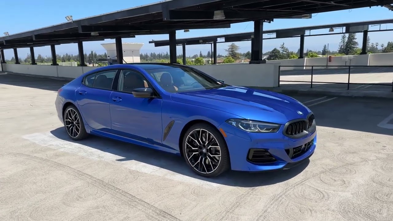 First look at the 2025 M850i xDrive Gran Coupe in Portimao Blue | 4K