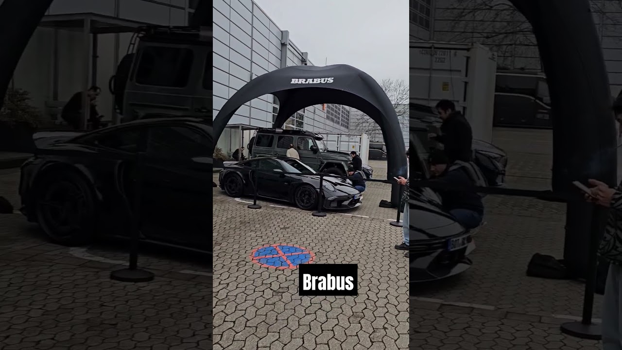 Парковка Brabus #bootdusseldorf2024 #катер #shorts