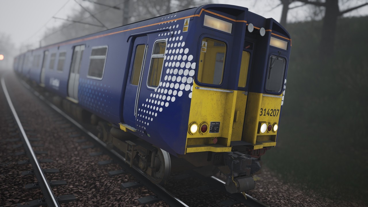2P15 | Cathcart Circle Line | Class 314