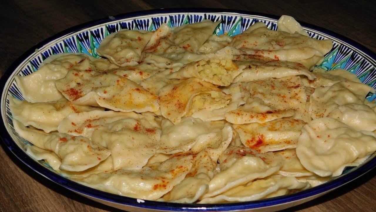 Вареники с СЫРОЙ КАРТОШКОЙ по Маминому рецепту!!!