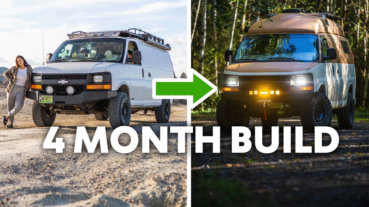 The ULTIMATE Van Transformation | Mild to Wild in 4 Months