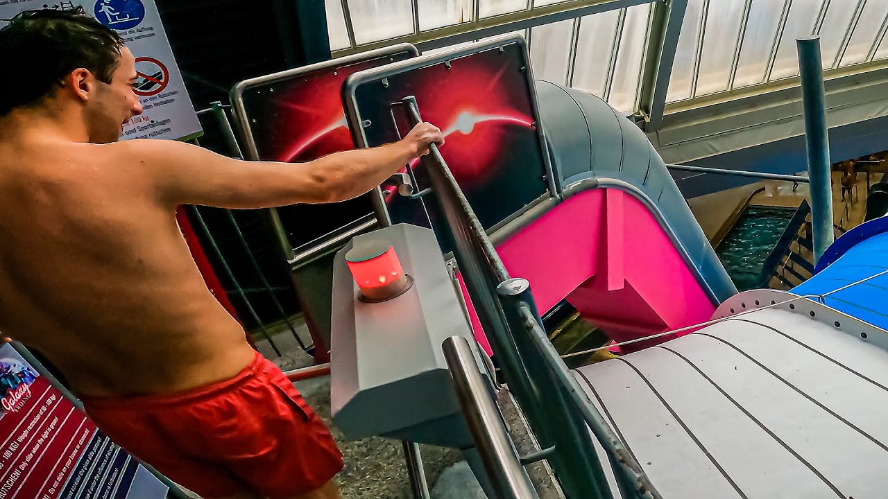 EXTREME KAMIKAZE Water Slide at GALAXY Erding