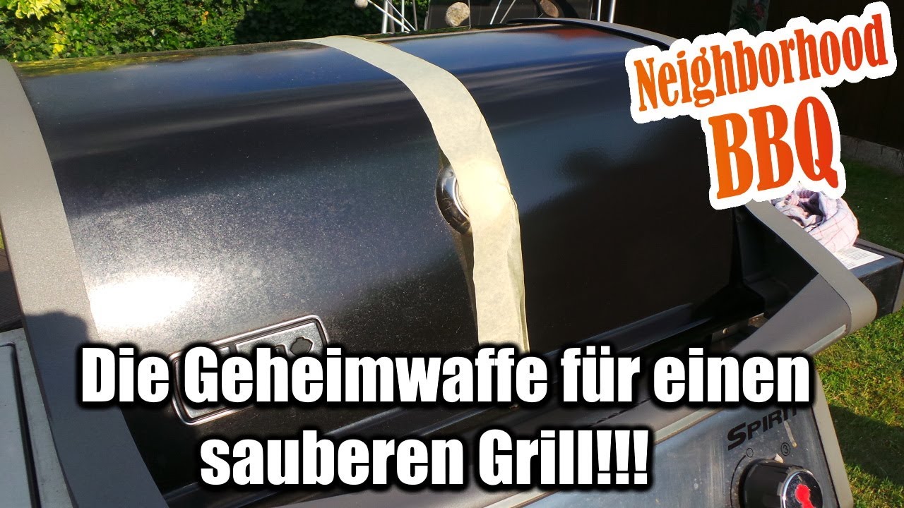 Unglaublich!!! Ganz einfach!!! Die Geheimwaffe für einen sauberen Grill!!!! Neighborhood BBQ