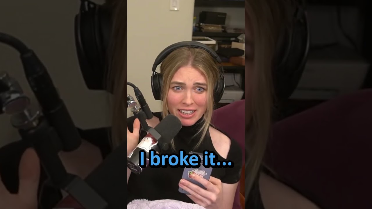 I asked my girlfriend to stream for me...