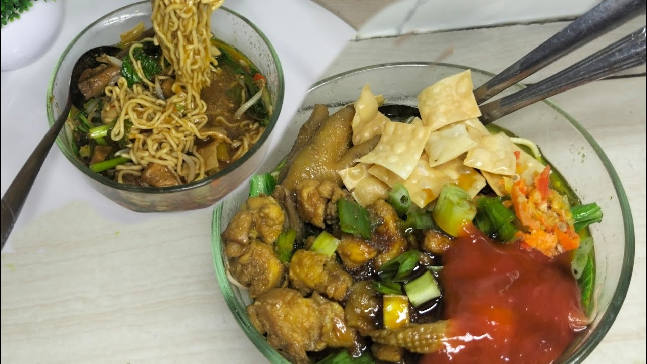 RESEP MIE AYAM LENGKAP ENAK BANGET !! WAJIB COBA !!