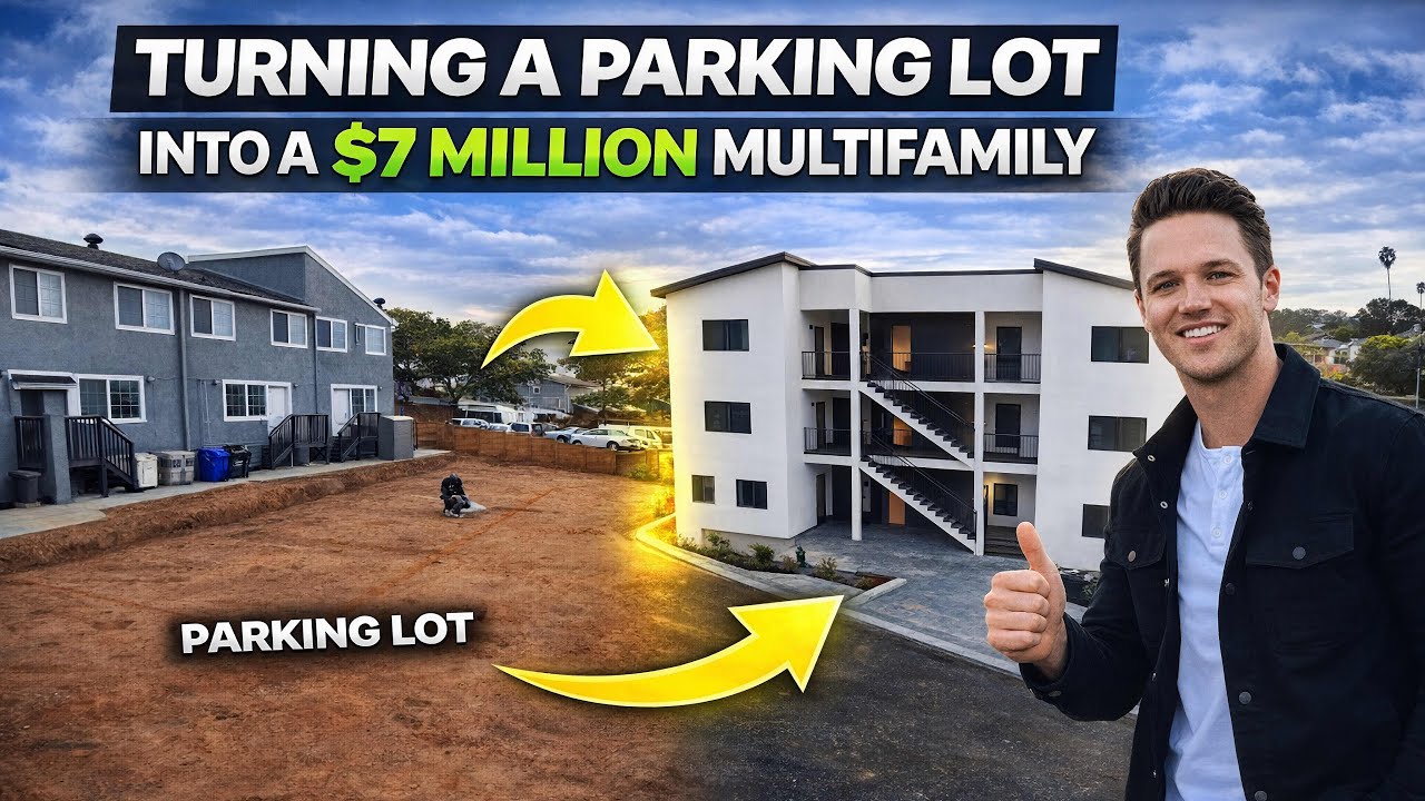 I Turned a Parking Lot Into a $7,000,000 Apartment Building