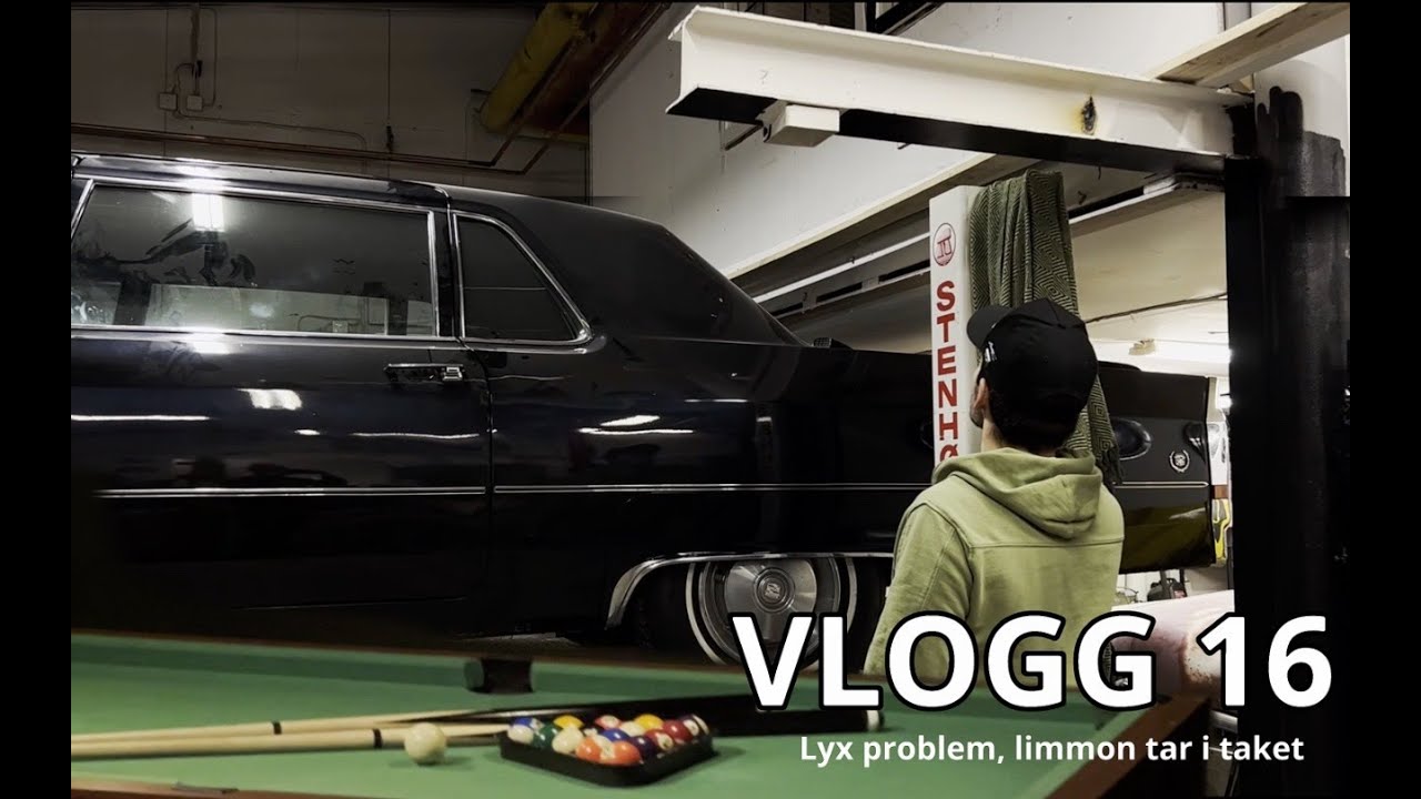 VLOGG 16 - LYX PROBLEM, LIMMON TAR I TAKET !?