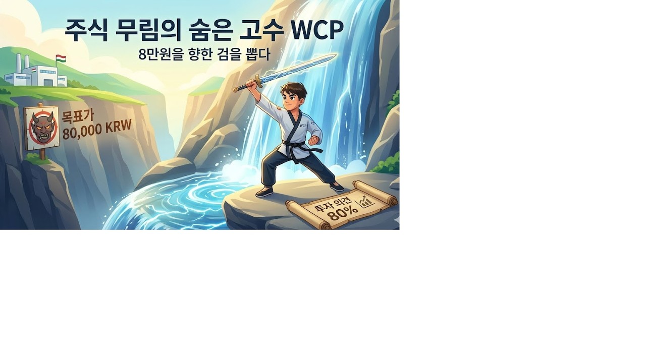 더블유씨피-2차전지 독보적 비급 공개, 애널리스트 80%가 WCP를 외치는 진짜 이유