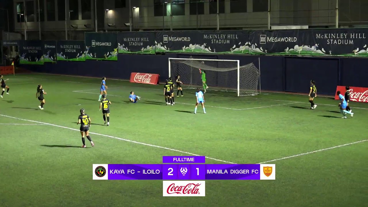 Semifinals - Kaya FC-Iloilo (#2) vs Manila Digger FC (#3) - PFF Women's Cup 2024