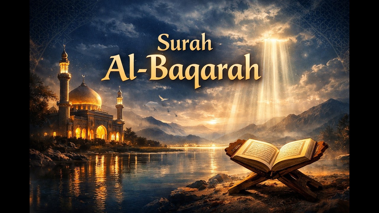 Surah Al-Baqarah (Full) | Calm & Peaceful Quran Recitation — Abdullah Al Ghamedi