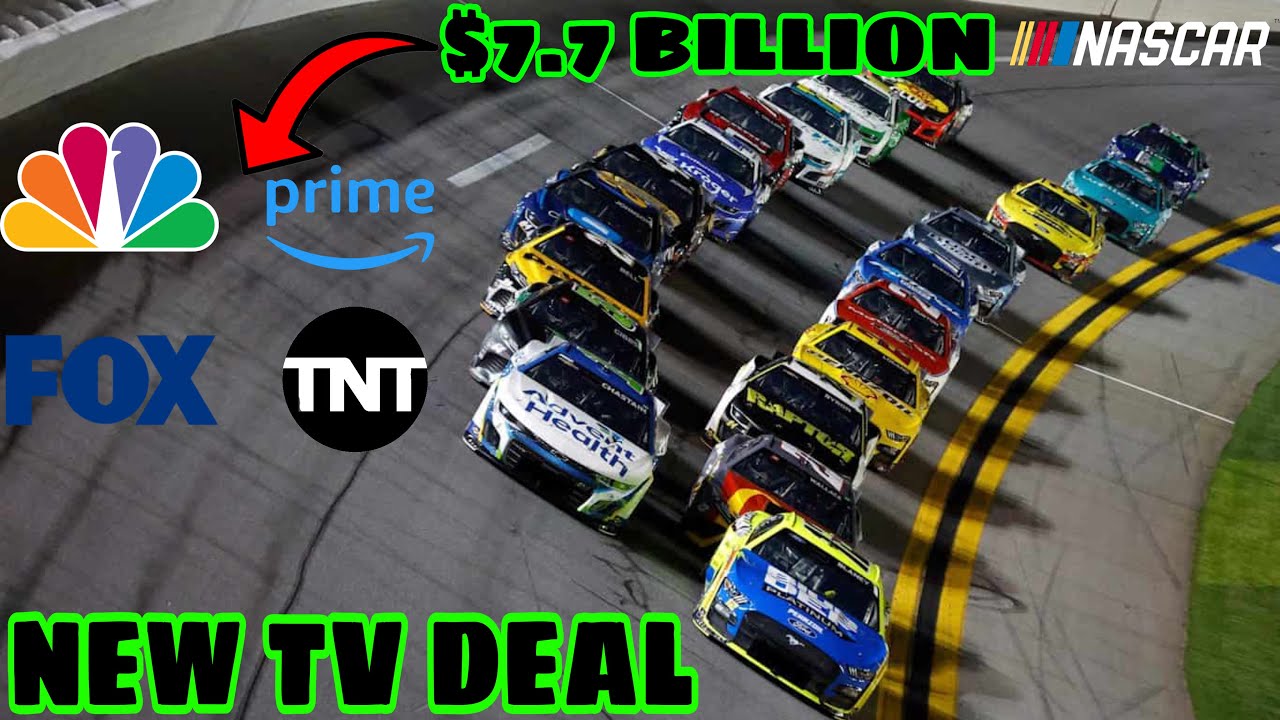 Срочные новости: NASCAR объявляет о новом соглашении с FOX, NBC, TNT и Amazon о правах на телевиз...