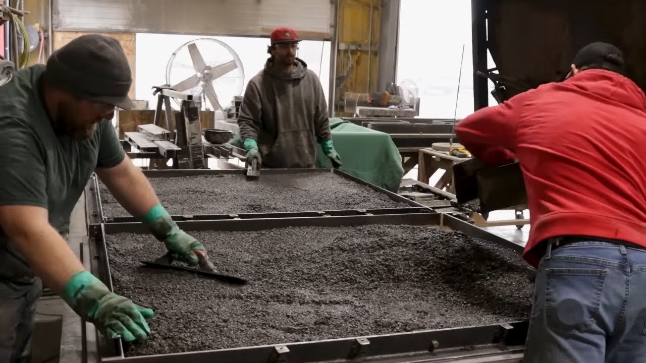 Shop Tour: Making Concrete Ping Pong Tables | Shop & Story Pt 1
