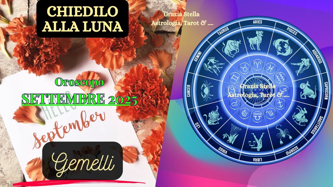 GEMELLI  OROSCOPO DI SETTEMBRE 2025