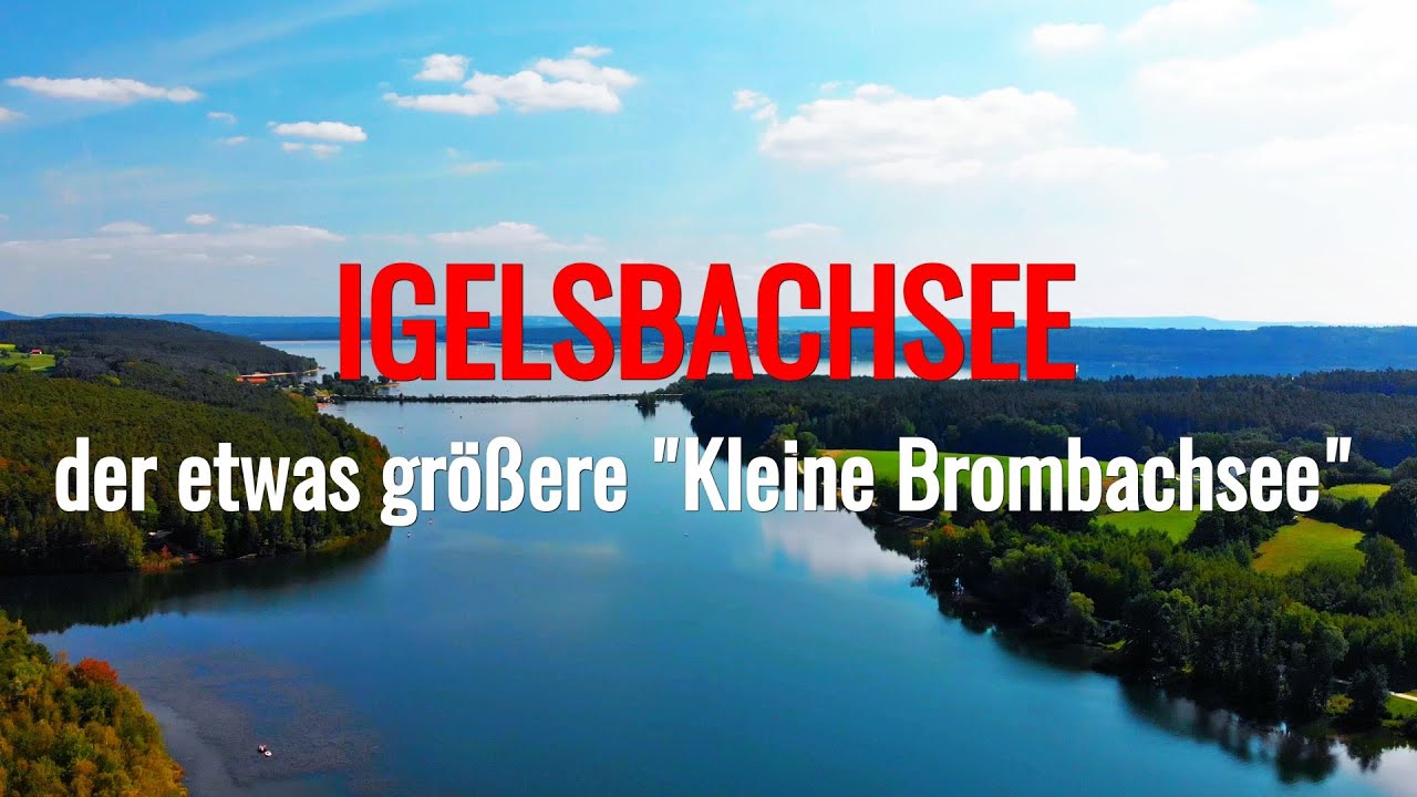 🛴 Igelsbachsee - der etwas größere 