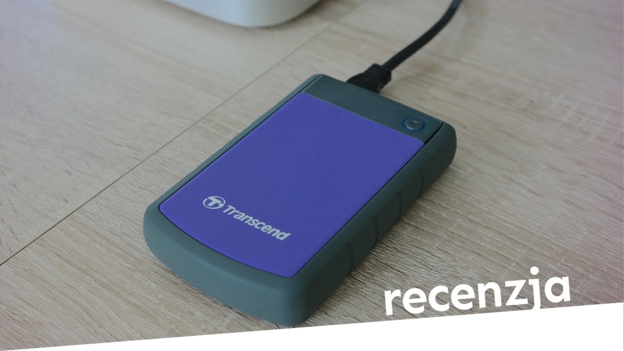 Transcend StoreJet 25H3 - Recenzja odpornego dysku przenośnego